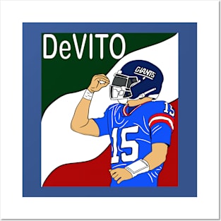 devito quarterback Posters and Art